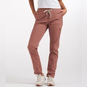Vuori XS, Extra Small Light Terracotta Ripstop Pant Long NWT